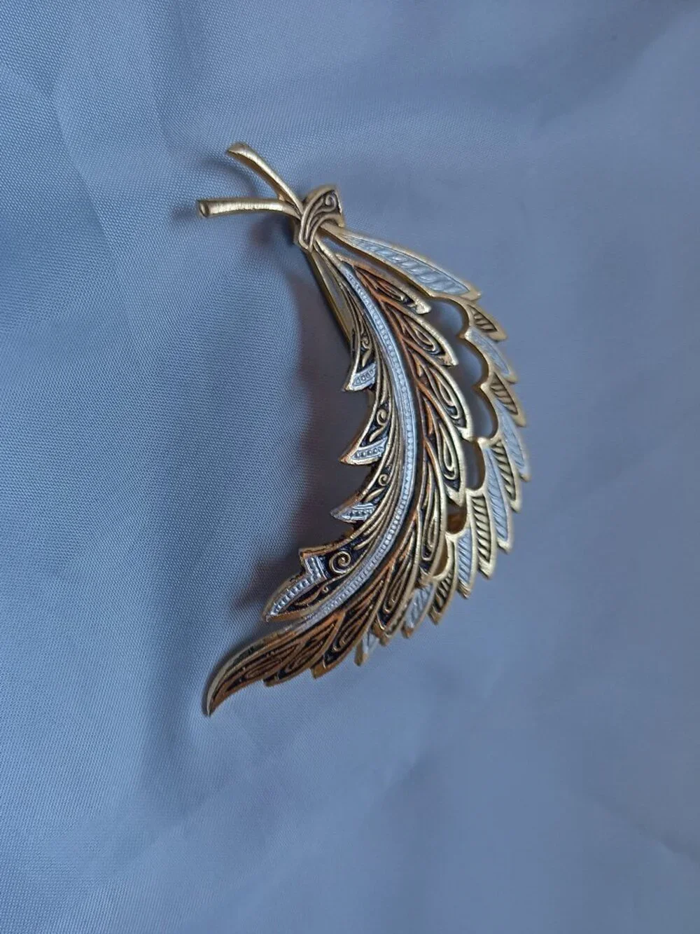 Spanish Damascene Brooch